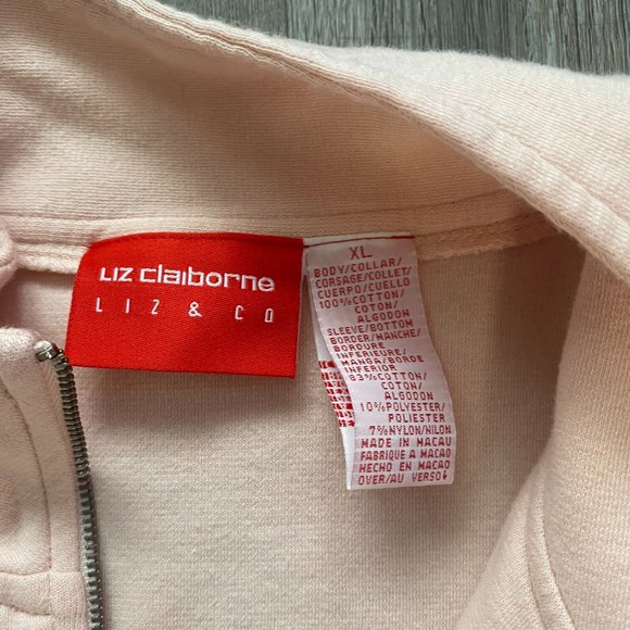 Vintage 1990's Quater Zip Pastel Sweatshirt - Picture 4 of 6